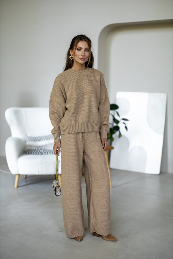 Anouk Knit Lounge Set – Camel