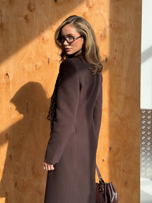 Honorine Tailored Longline Coat