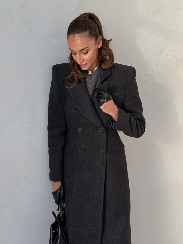 Honorine Tailored Longline Coat