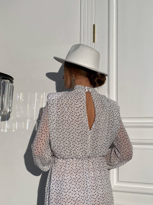 Roseline Printed Midi Dress