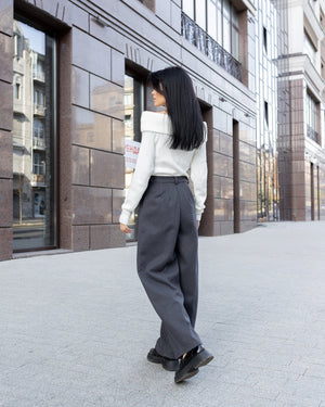Céline Knit Top & Wide-Leg Set