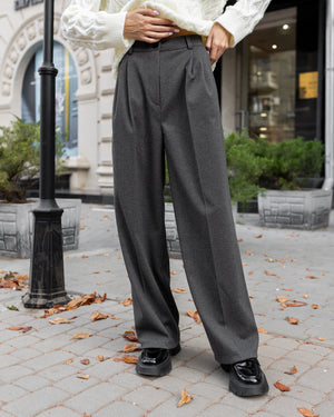Céline Knit Top & Wide-Leg Set
