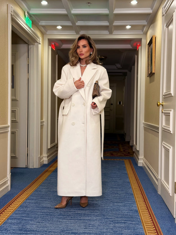 Solange Belted Longline Coat