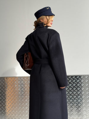 Solange Belted Longline Coat