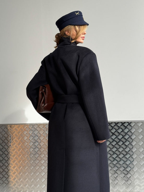 Solange Belted Longline Coat