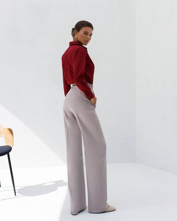 Camélia Satin Shirt