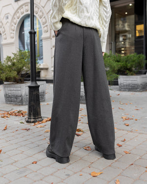 Céline Knit Top & Wide-Leg Set