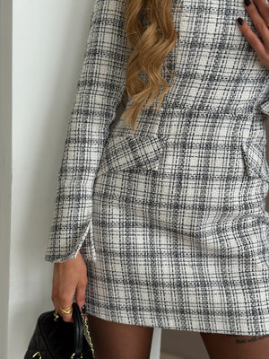 Ottilie Tweed Mini Dress