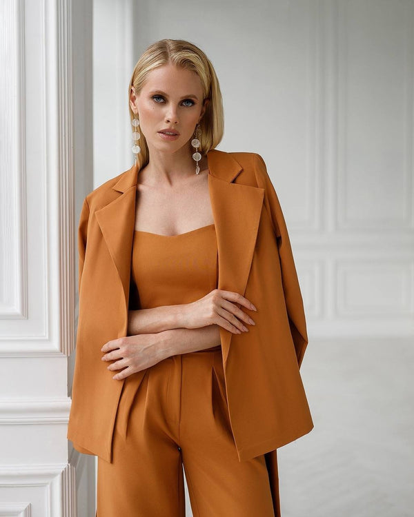 Eugénie Belted Blazer & Trouser Suit