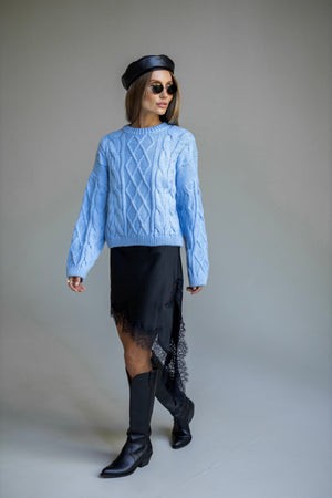 Iris Cable Knit Sweater