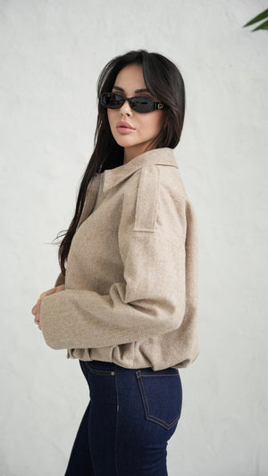 Romane Oversized Shirt Jacket