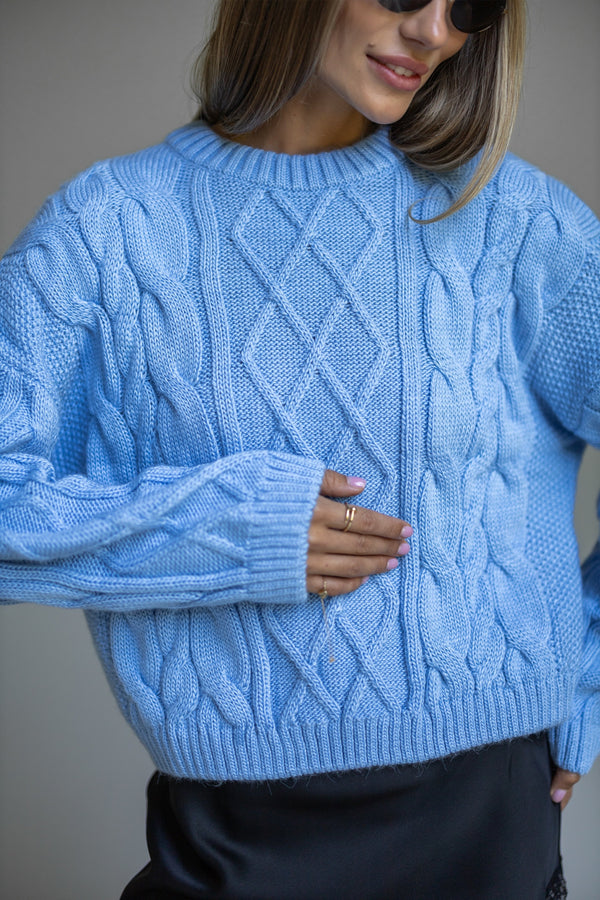 Iris Cable Knit Sweater