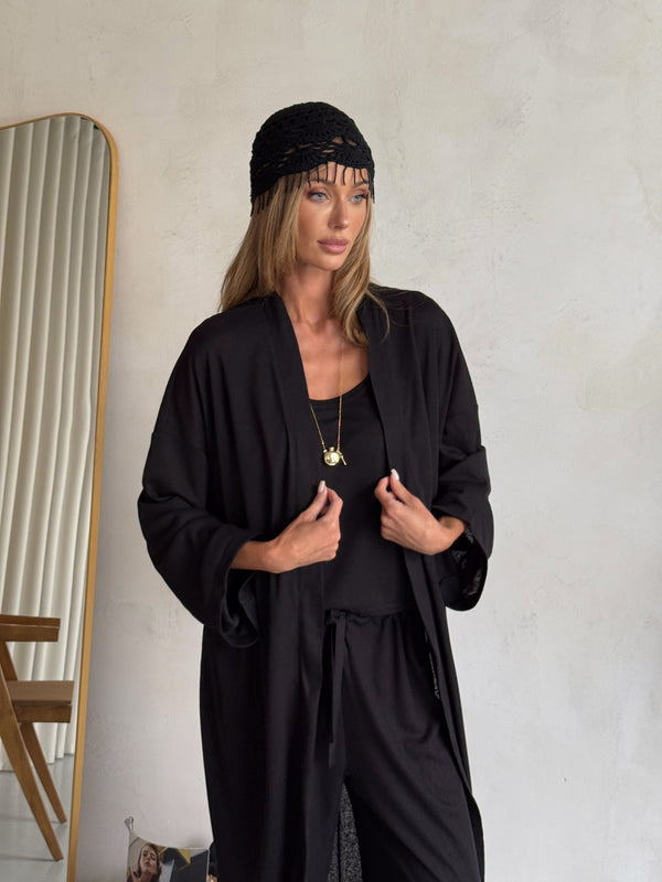 Sylvine Knit Three-Piece Set